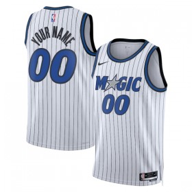 Canotte Uomo Orlando Magic Personalizzate Nike 2025-26 Association Edition Bianco Swingman